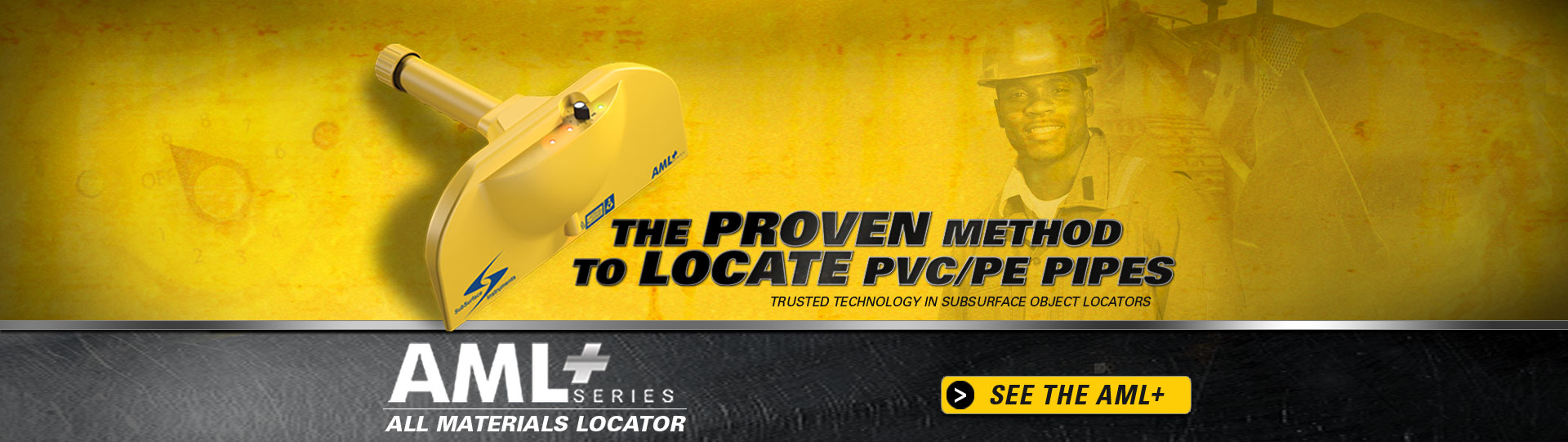 slide2 SubSurface Instruments AML Plus Series (All Materials Locator) - The Proven Method to Locate PVC/PE Pipes