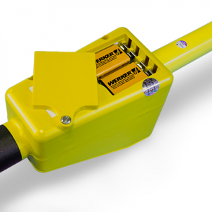 SubSurface Instruments Magnetic Locator Product - Closeup of Open Battery Box, Made in the USA