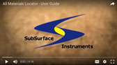 SubSurface Instruments, AML (All Materials Locator) Product - User Guide Video Thumbnail