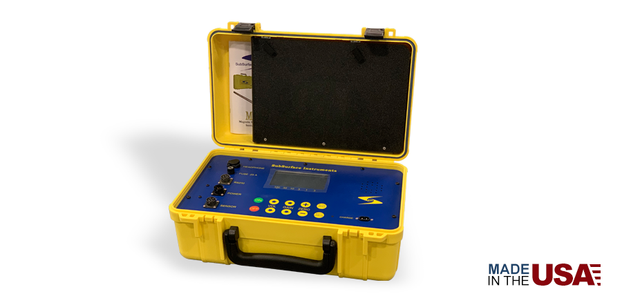 BHG (Bore Hole Gradiometer) Electronics in Case - SubSurface Instruments Products, Made in the USA