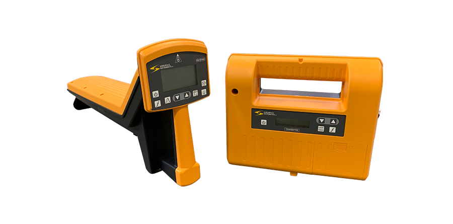 PL-G Pipe and Cable Locator Full System View, Transmitter and Receiver, Made in the USA - SubSurface Instruments Product