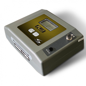 PL-VF3 Pipe and Cable Locator Transmitter Side View, Made in the USA - SubSurface Instruments Product